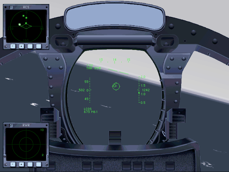 Janes Combat Simulations ATF Advanced Tactical Fighters Gold Microsoft Windows PC CD-PC Gamez USA