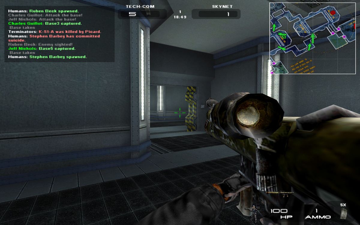 Terminator 3 War of the Machines Microsoft Windows PC CD-PC Gamez USA