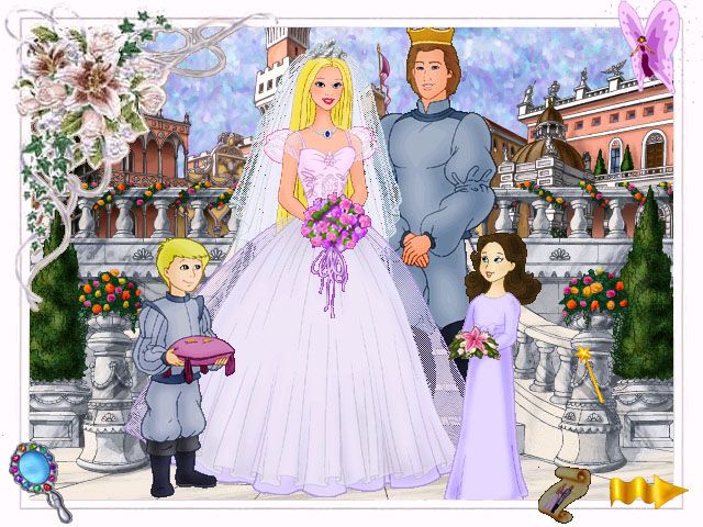 Barbie Princess Bride Microsoft Windows PC CD-PC Gamez USA