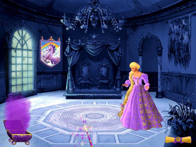 Barbie as Rapunzel A Creative Adventure Microsoft Windows PC CD-PC Gamez USA