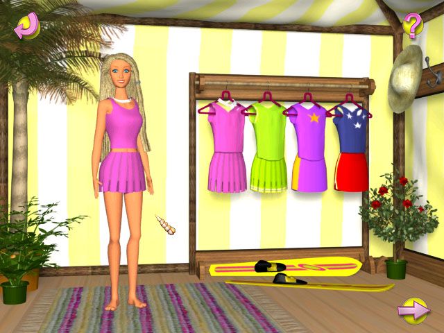 Barbie Beach Vacation Microsoft Windows PC CD-PC Gamez USA