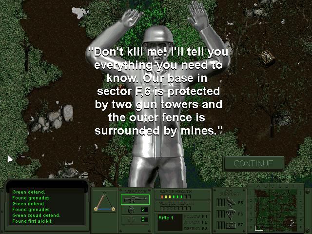 Army Men 1998 Microsoft Windows PC UbiSoft 3DO-PC Gamez USA