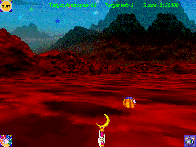 The 3D Adventures of Sailor Moon Microsoft Windows PC CD-PC Gamez USA