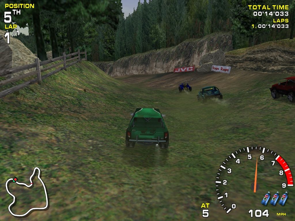 Off Road Redneck Racing Microsoft Windows PC CD-PC Gamez USA