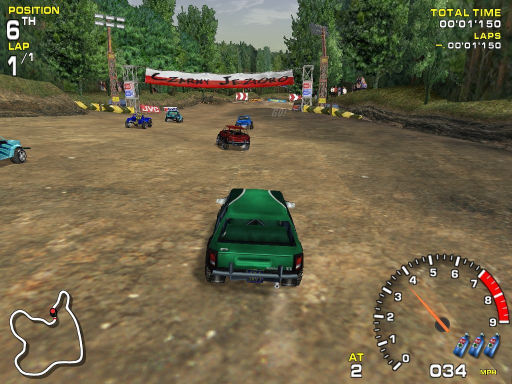 Off Road Redneck Racing Microsoft Windows PC CD-PC Gamez USA
