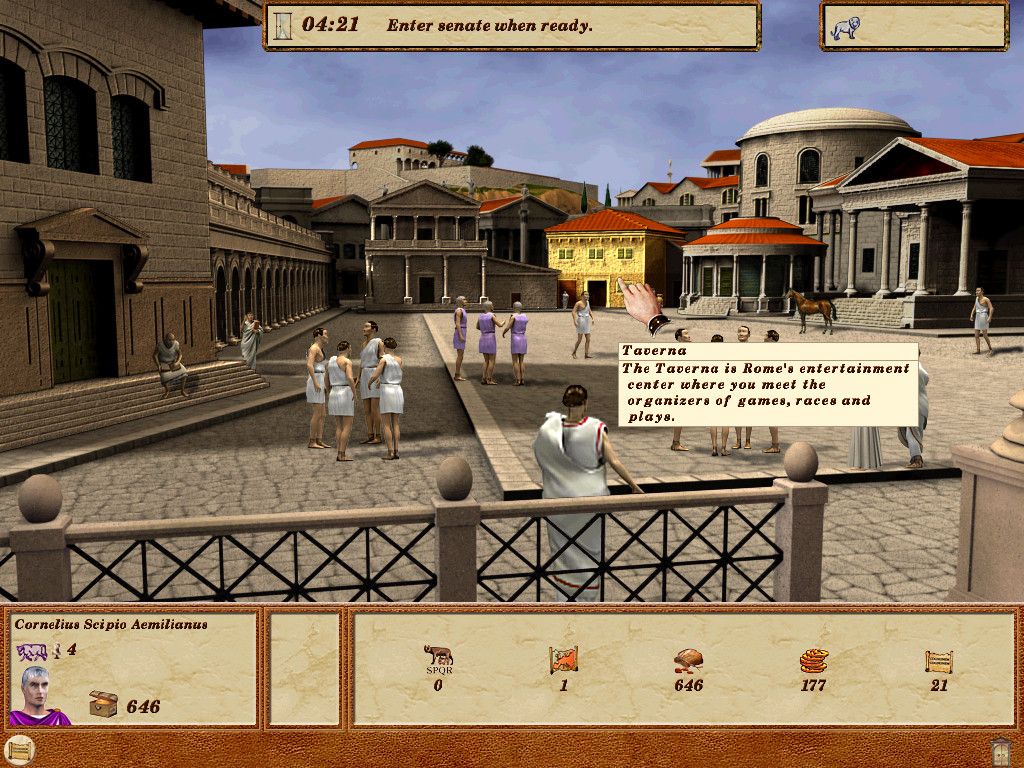 Pax Romana Microsoft Windows PC CD-PC Gamez USA