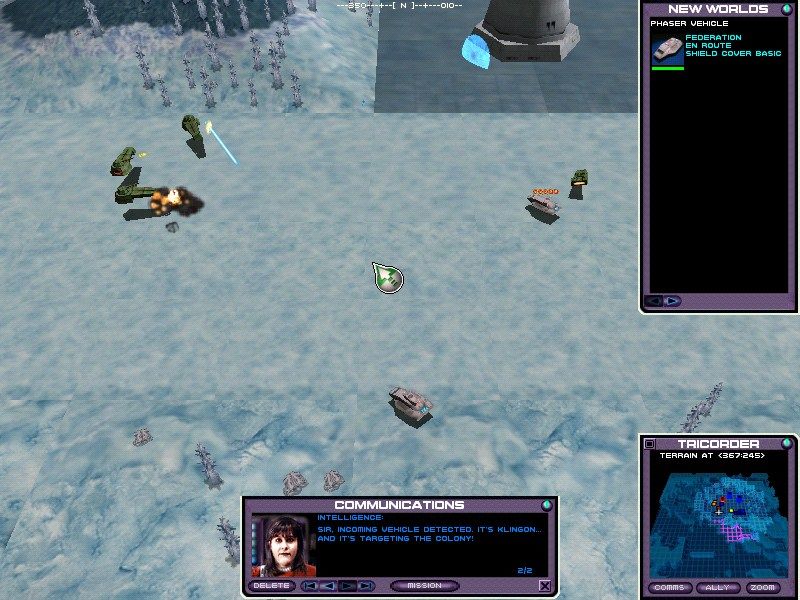 Star Trek New Worlds Microsoft Windows PC CD-PC Gamez USA