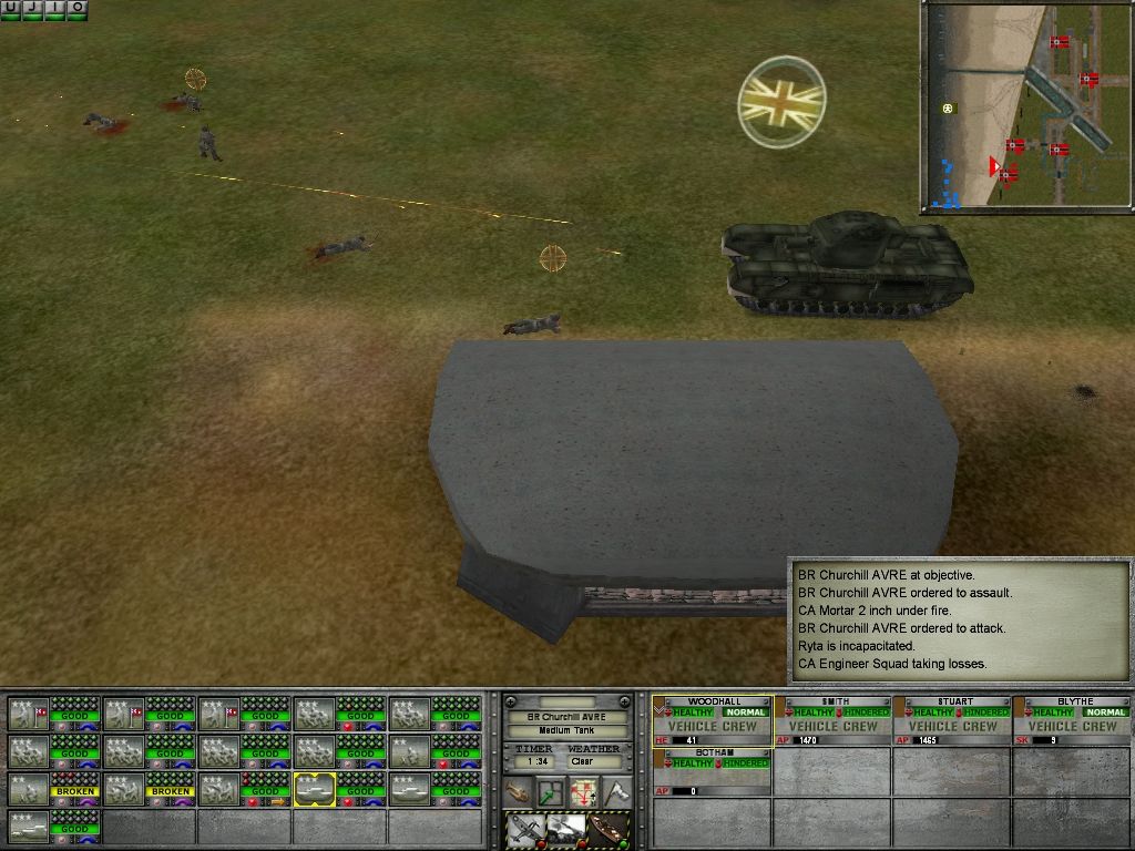 Eric Young's Squad Assault West Front Microsoft Windows PC CD-PC Gamez USA