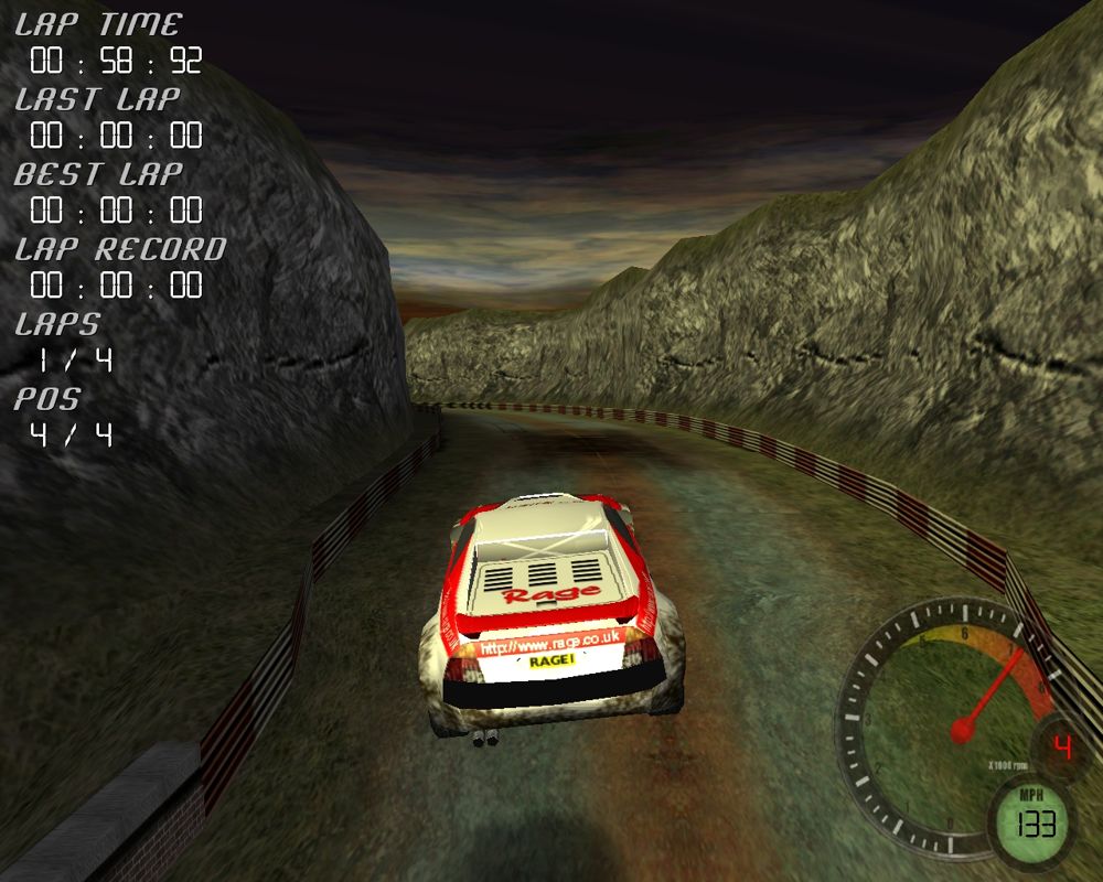 Rage Rally Microsoft Windows PC CD-PC Gamez USA