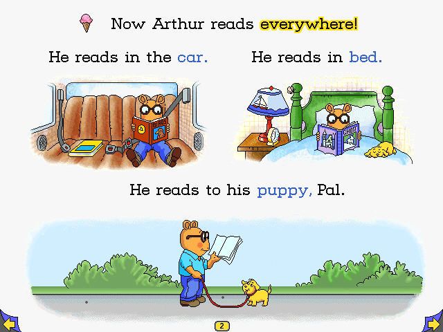 Arthur's Reading Race Microsoft Windows PC CD-PC Gamez USA