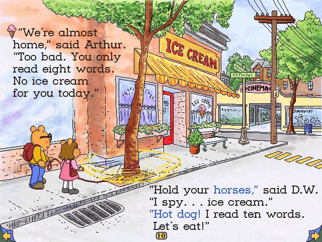 Arthur's Reading Race Microsoft Windows PC CD-PC Gamez USA