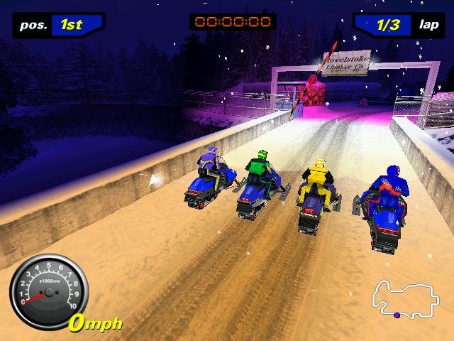 Polaris SnoCross Microsoft Windows PC CD-PC Gamez USA