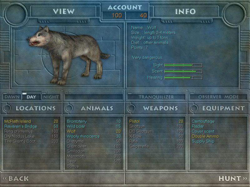 Carnivores Ice Age Microsoft Windows PC CD-PC Gamez USA