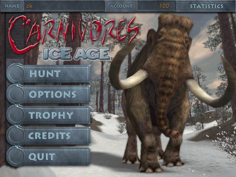 Carnivores Ice Age Microsoft Windows PC CD-PC Gamez USA