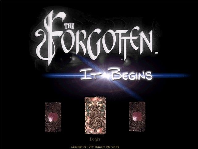 The Forgotten It Begins Microsoft Windows PC CD-PC Gamez USA