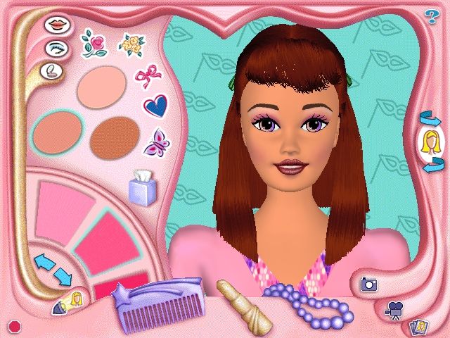 Barbie Magic Hair Styler Microsoft Windows PC CD-PC Gamez USA
