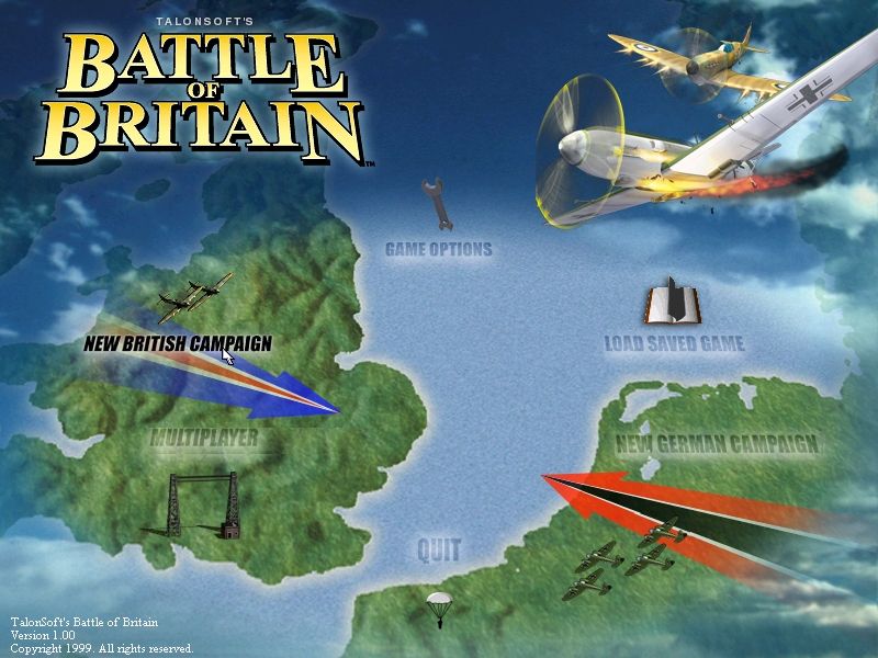 Battle of Britain Microsoft Windows PC CD-PC Gamez USA