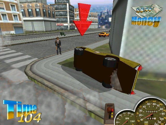 Super Taxi Driver Microsoft Windows PC CD-PC Gamez USA