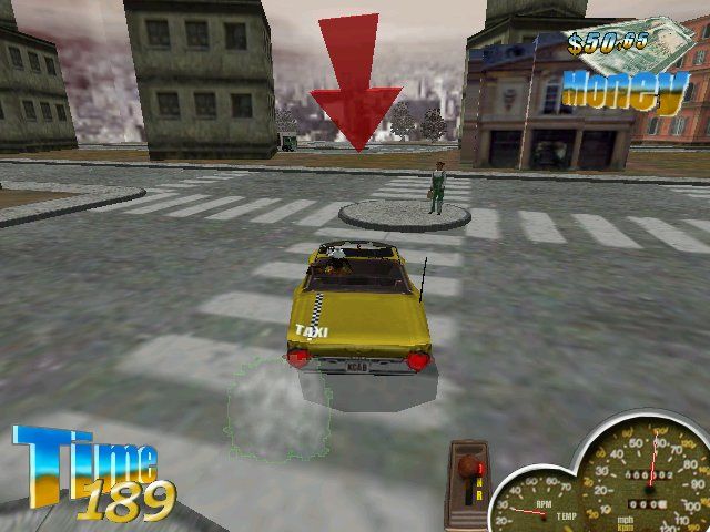 Super Taxi Driver Microsoft Windows PC CD-PC Gamez USA