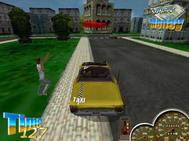 Super Taxi Driver Microsoft Windows PC CD-PC Gamez USA