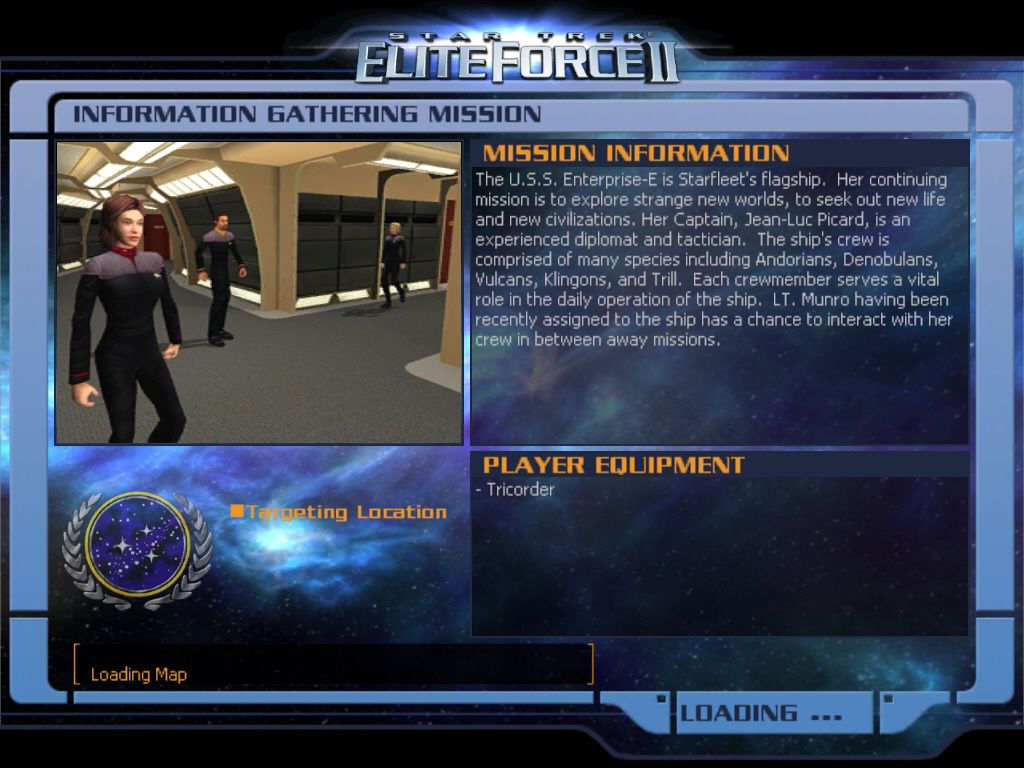Star Trek Elite Force II Disc 1-2 Microsoft Windows PC CD-PC Gamez USA