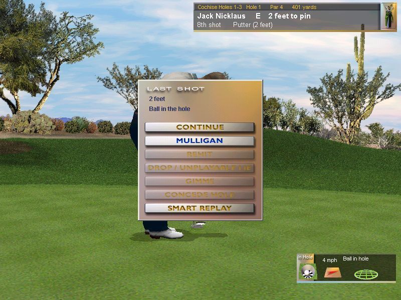 Jack Nicklaus 6 Golden Bear Challenge Microsoft Windows PC CD-PC Gamez USA