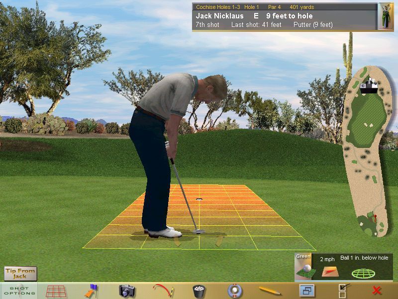 Jack Nicklaus 6 Golden Bear Challenge Microsoft Windows PC CD-PC Gamez USA