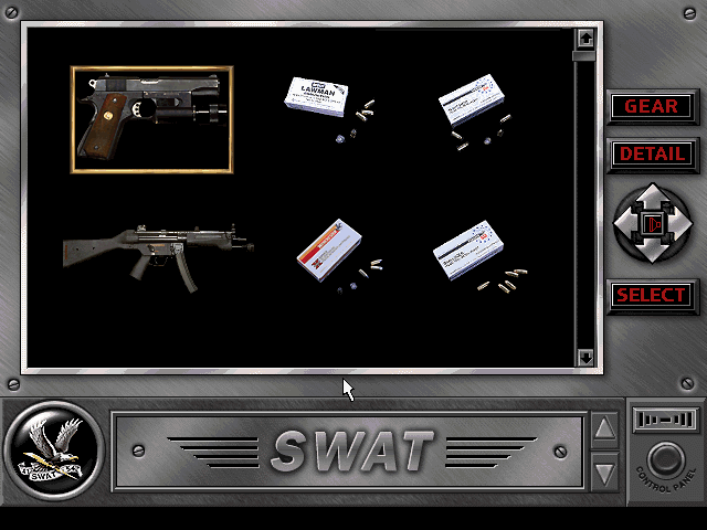 Daryl F. Gates' Police Quest - SWAT Disc 1-4 Microsoft Windows PC CD-PC Gamez USA