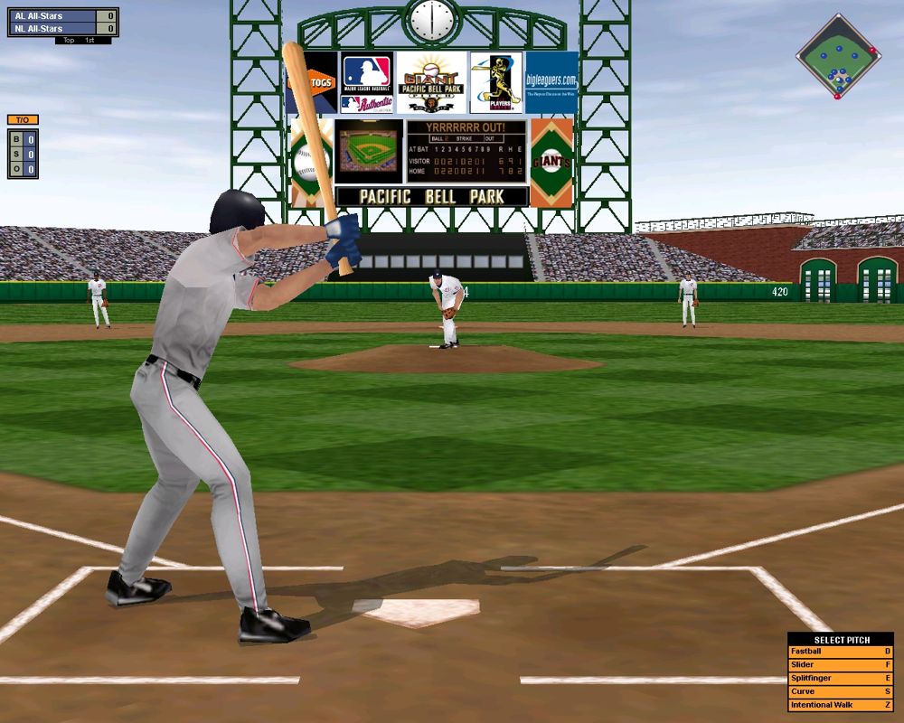 Microsoft Baseball 2001 Microsoft Windows PC CD-PC Gamez USA