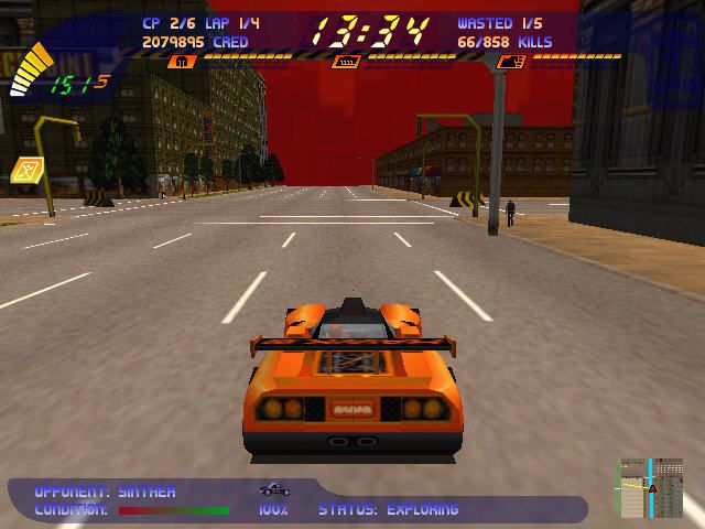 Carmageddon 2: Carpocalypse Now 1998 Microsoft Windows SCi Games Interplay-PC Gamez USA