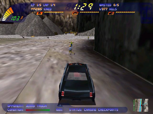 Carmageddon 2: Carpocalypse Now 1998 Microsoft Windows SCi Games Interplay-PC Gamez USA