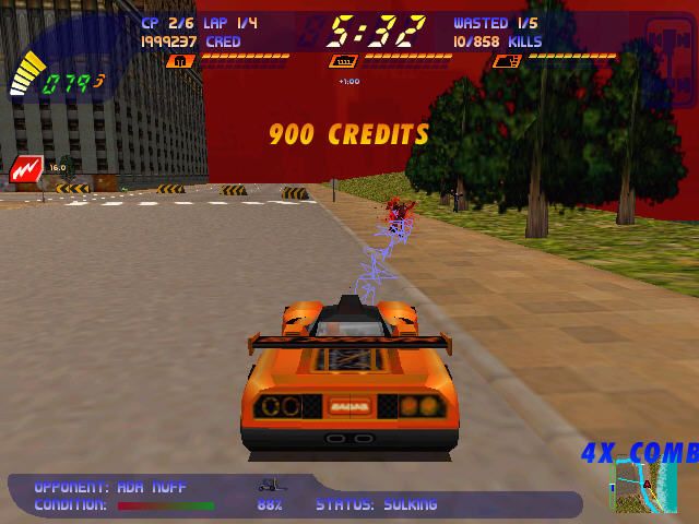 Carmageddon 2: Carpocalypse Now 1998 Microsoft Windows SCi Games Interplay-PC Gamez USA