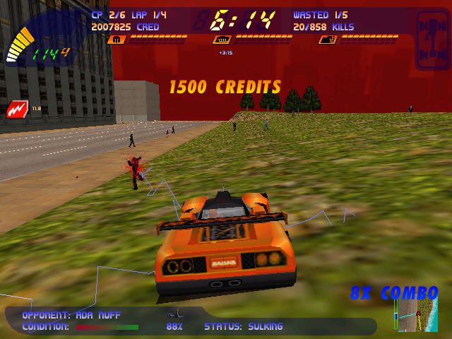 Carmageddon 2: Carpocalypse Now 1998 Microsoft Windows SCi Games Interplay-PC Gamez USA