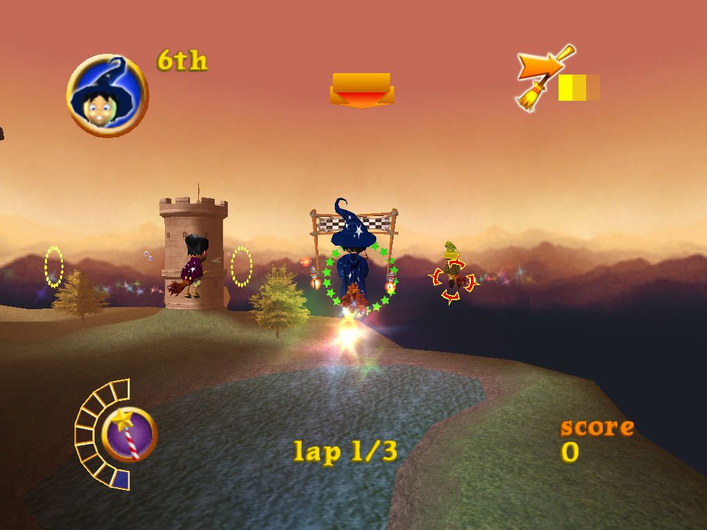 Billy the Wizard Rocket Broomstick Racing Microsoft Windows PC CD-PC Gamez USA