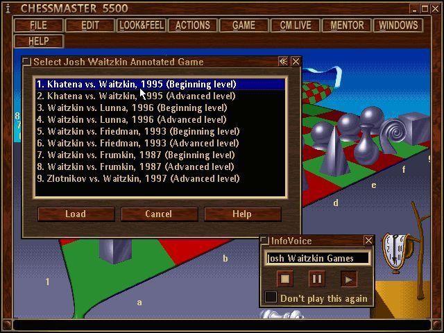 Chessmaster 5500 Microsoft Windows PC CD-PC Gamez USA