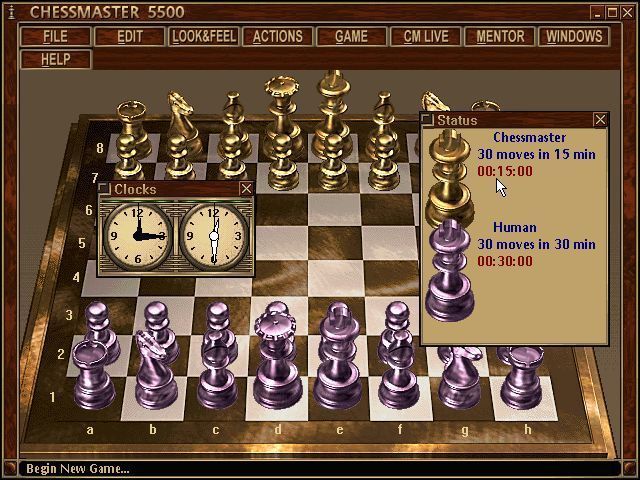 Chessmaster 5500 Microsoft Windows PC CD-PC Gamez USA
