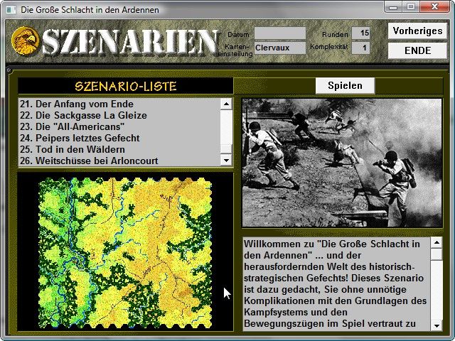 Battleground - Ardennes Microsoft Windows PC CD-PC Gamez USA