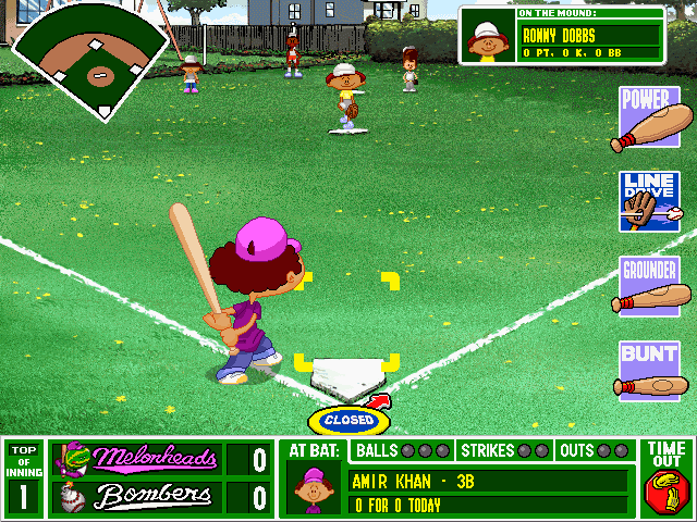 Backyard Baseball Microsoft Windows PC CD-PC Gamez USA
