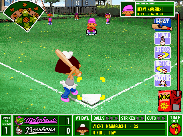 Backyard Baseball Microsoft Windows PC CD-PC Gamez USA