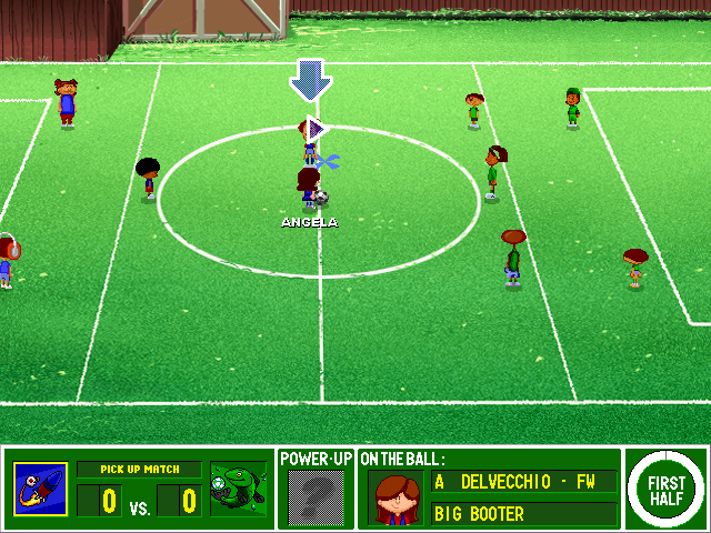 BACKYARD SOCCER Microsoft Windows PC CD-PC Gamez USA