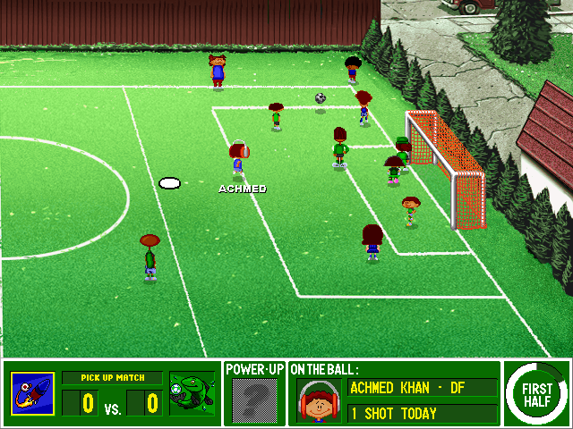 BACKYARD SOCCER Microsoft Windows PC CD-PC Gamez USA