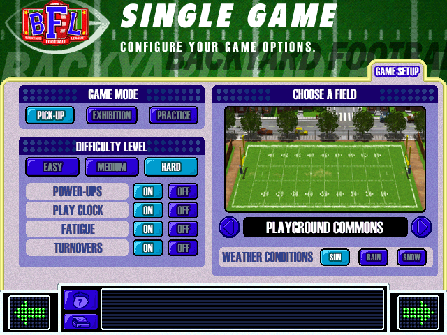 Backyard Football 2002 Microsoft Windows PC CD-PC Gamez USA