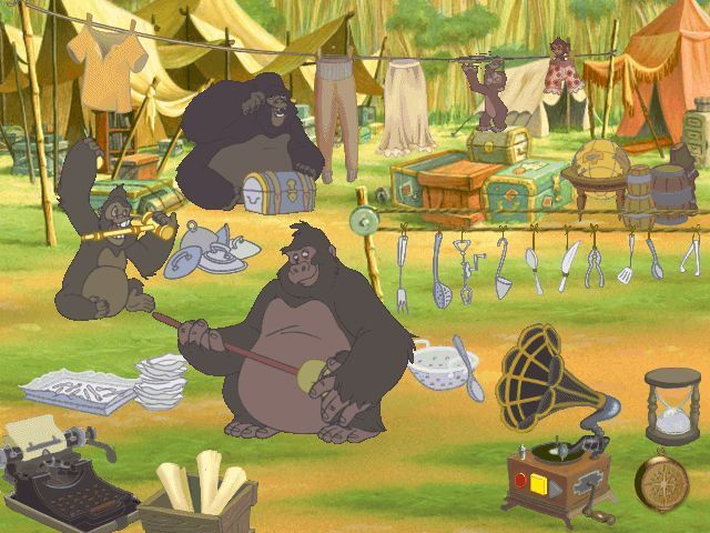 Disney's Tarzan Activity Center Microsoft Windows PC CD-PC Gamez USA