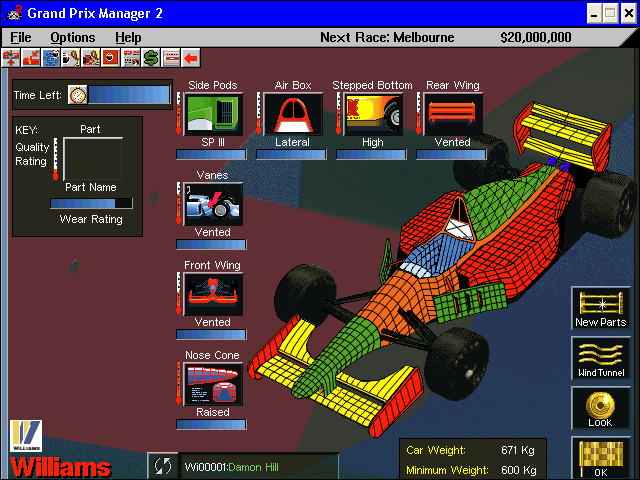 Grand Prix Manager 2 Microsoft Windows PC CD-PC Gamez USA