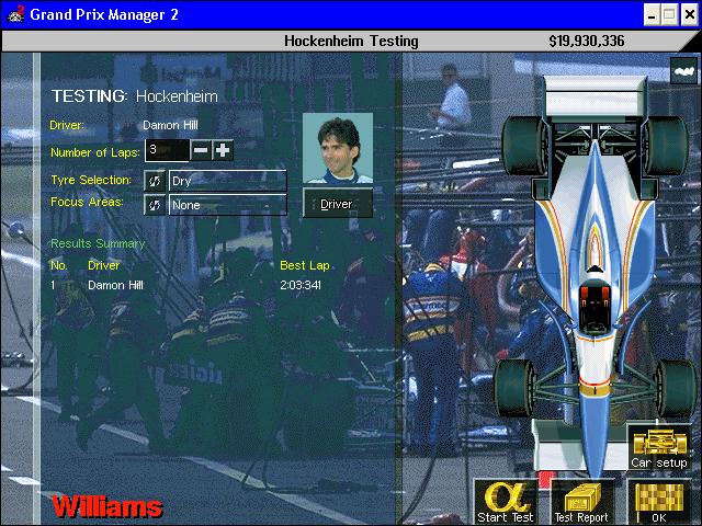 Grand Prix Manager 2 Microsoft Windows PC CD-PC Gamez USA