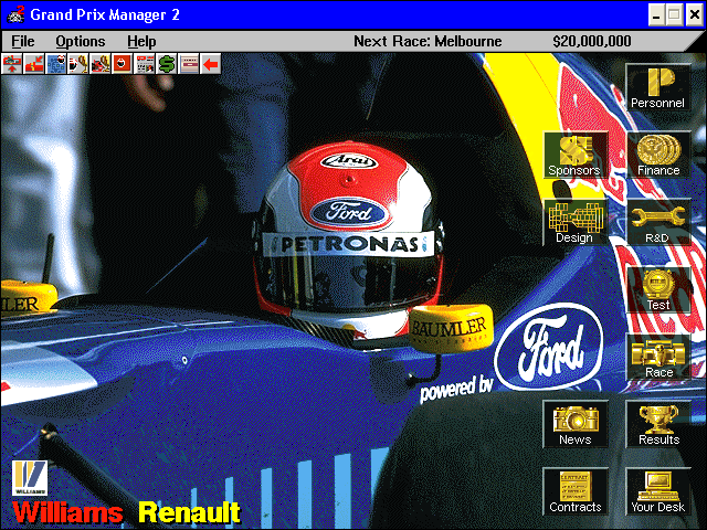 Grand Prix Manager 2 Microsoft Windows PC CD-PC Gamez USA