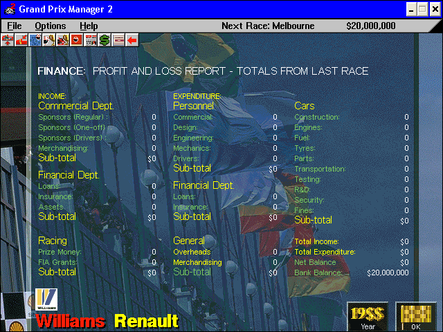 Grand Prix Manager 2 Microsoft Windows PC CD-PC Gamez USA