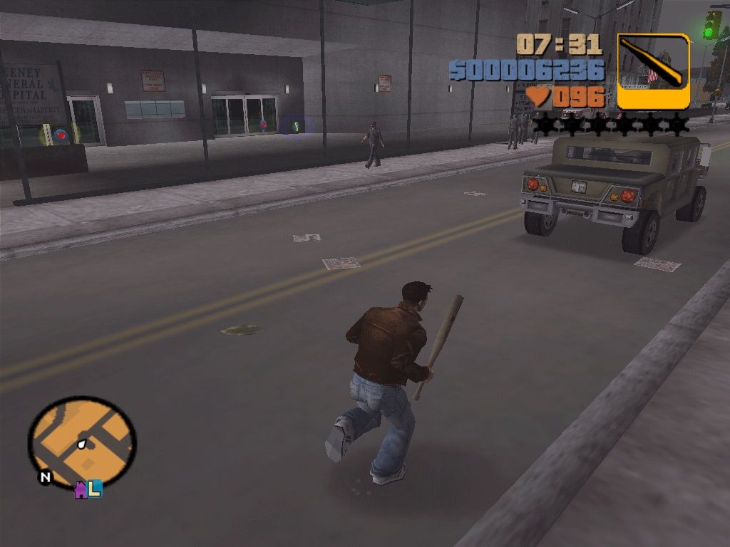 Grand Theft Auto III GTA 3 2001 Microsoft Windows PC CD Rockstar DMA-PC Gamez USA