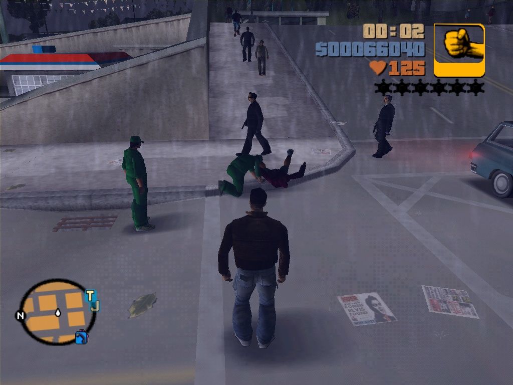 Grand Theft Auto III GTA 3 2001 Microsoft Windows PC CD Rockstar DMA-PC Gamez USA