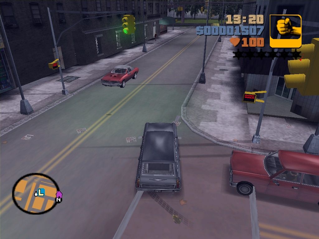Grand Theft Auto III GTA 3 2001 Microsoft Windows PC CD Rockstar DMA-PC Gamez USA